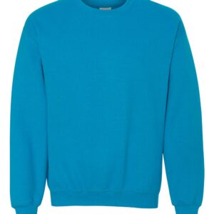 Gildan Sweatshirt 18000 Heavy Blend Crewneck (Heather Deep Royal Blue)