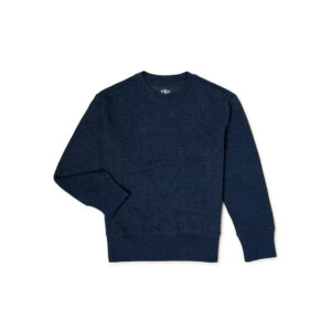 Athletic Works Boys Fleece Sweatshirt (Blue Cove Heather)