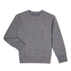 Athletic Works Boys Fleece Sweatshirt (Charcoal Grey Heather)