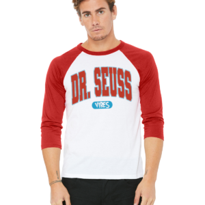 Dr. Suess Vibes - Raglan Three-Quarter Sleeve Jersey